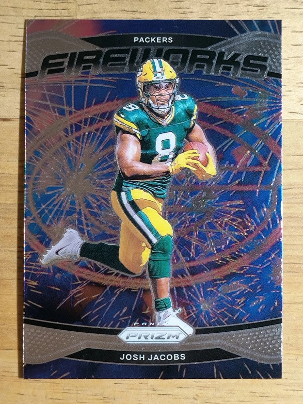 2024 Panini Prizm Fireworks #5 Josh Jacobs
