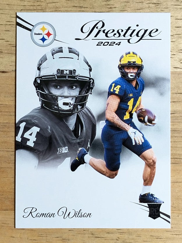 2024 Prestige #366 Roman Wilson RC