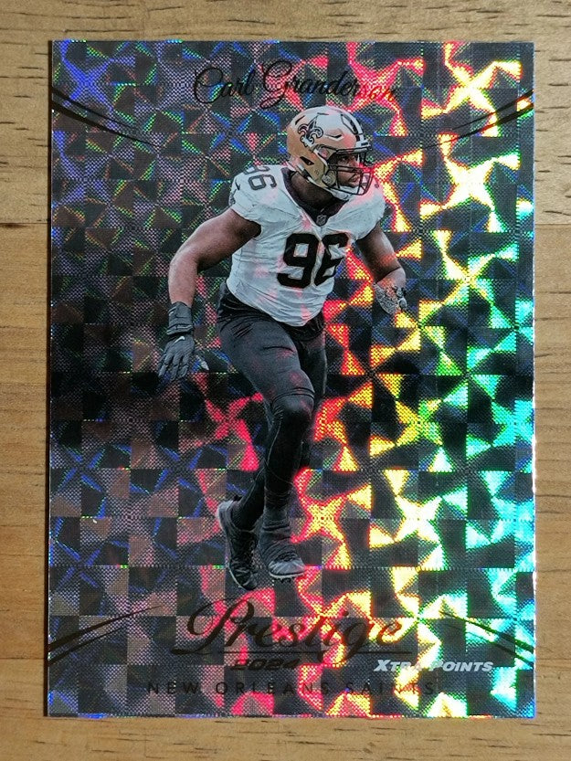 2024 Prestige Xtra Points Hyper #215 Carl Granderson