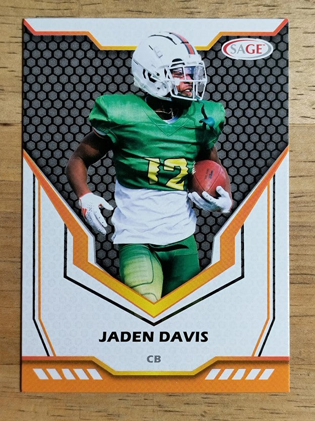 2024 SAGE HIT #154 Jaden Davis