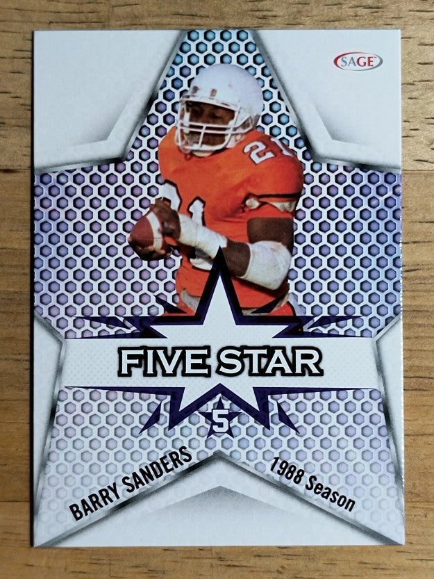 2024 SAGE HIT Five Star #FS1 Barry Sanders