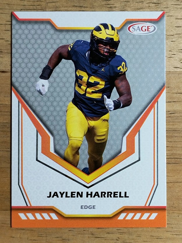 2024 SAGE HIT Silver #54 Jaylen Harrell