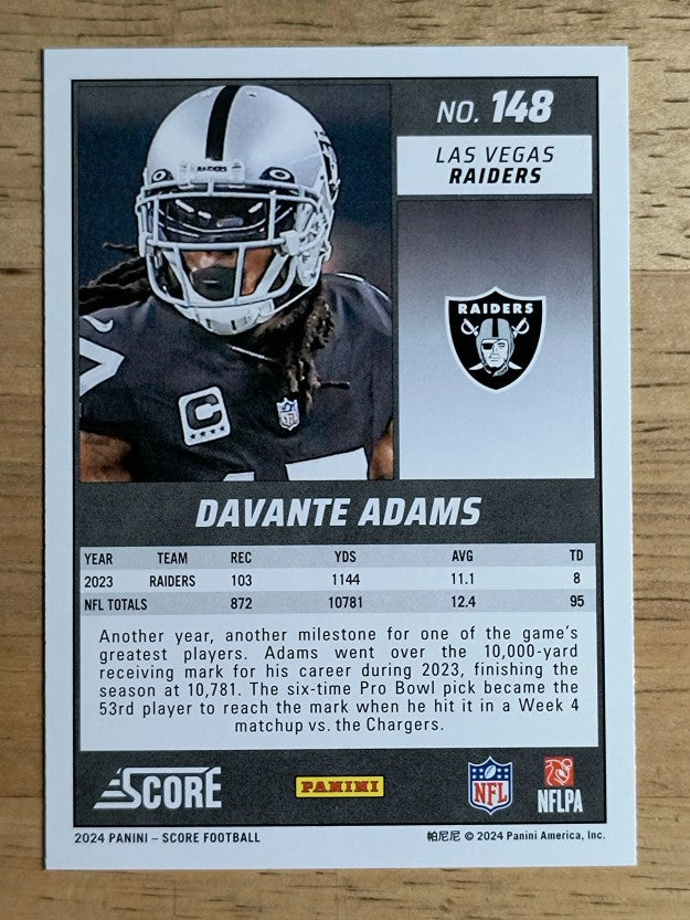 2024 Score #148 Davante Adams