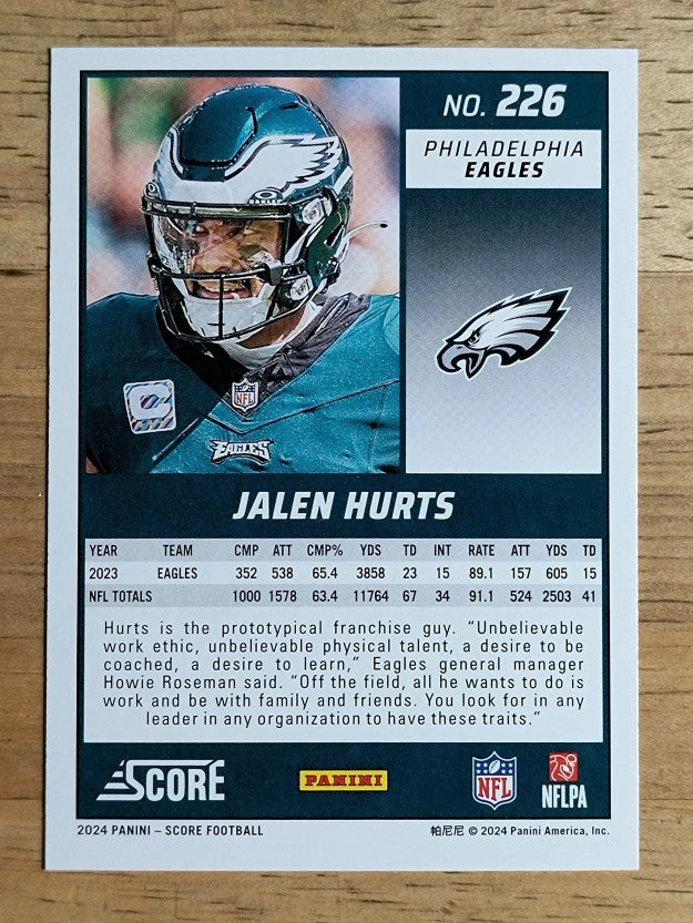 2024 Score #226 Jalen Hurts
