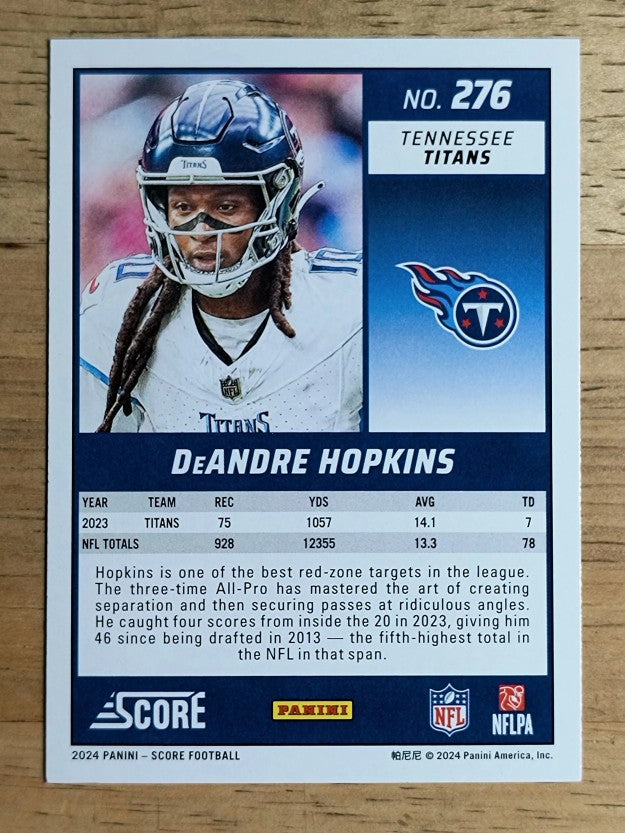2024 Score #276 DeAndre Hopkins