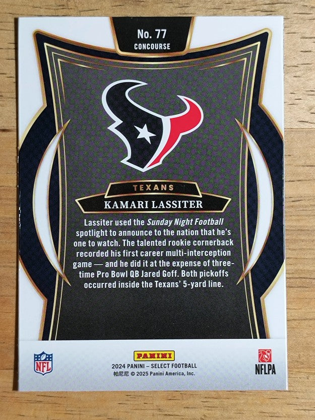 2024 Select #77 Kamari Lassiter RC
