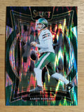 2024 Select Prizm Black and Green Shock #40 Aaron Rodgers