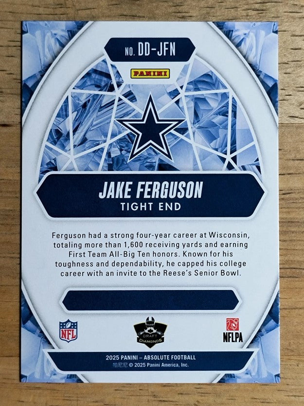 2025 Absolute Draft Diamonds #13 Jake Ferguson