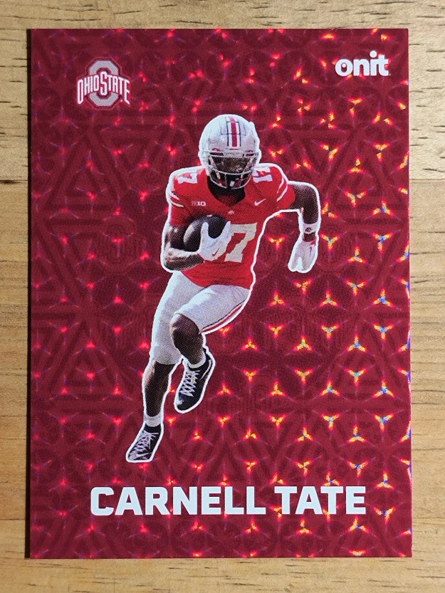 2025 Onit Black Ohio State Fusion Holo #F18 Carnell Tate