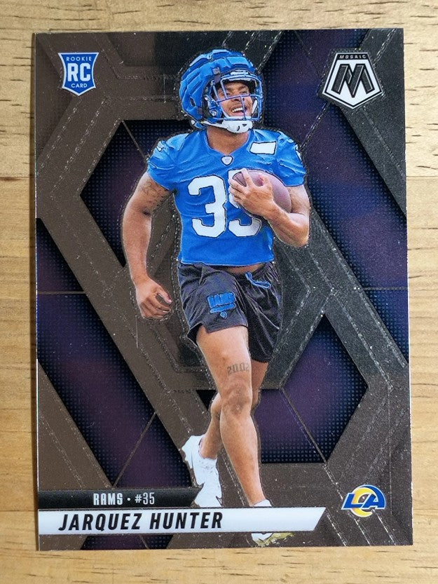 2025 Panini Mosaic #380 Jarquez Hunter RC