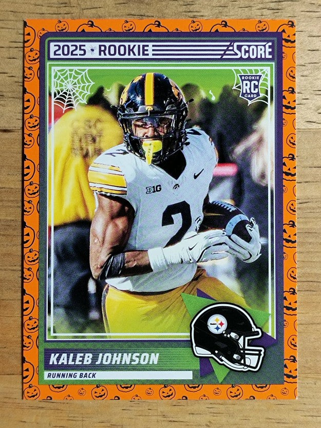 2025 Score Rookies Pumpkin #12 Kaleb Johnson