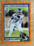 2025 Score Rookies Pumpkin #65 Cobee Bryant
