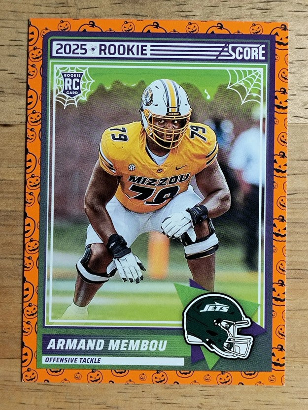 2025 Score Rookies Pumpkin #70 Armand Membou