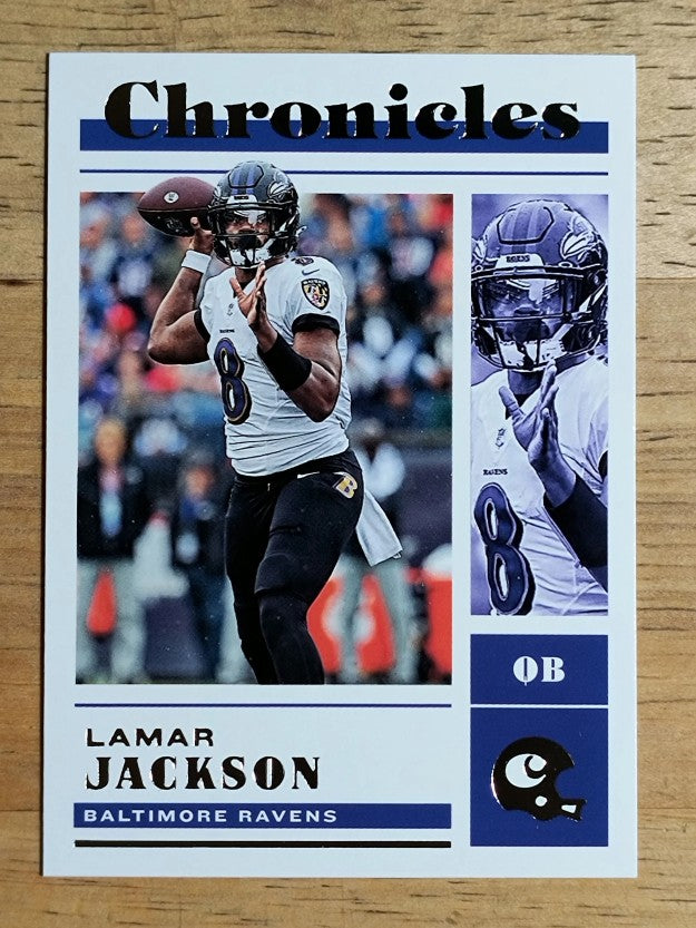 2022 Panini Chronicles #6 Lamar Jackson
