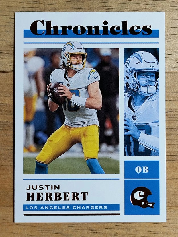 2022 Panini Chronicles #14 Justin Herbert