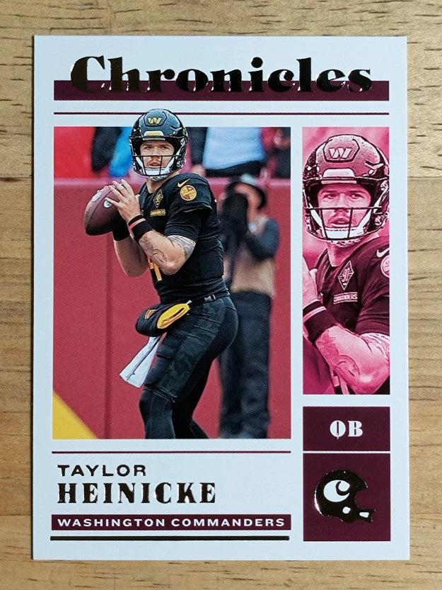 2022 Panini Chronicles #20 Taylor Heinicke
