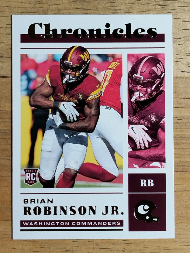 2022 Panini Chronicles #37 Brian Robinson Jr. RC
