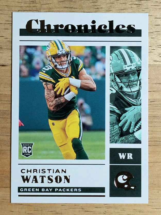2022 Panini Chronicles #39 Christian Watson RC