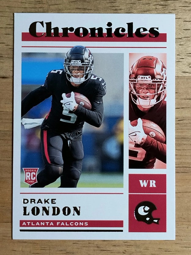 2022 Panini Chronicles #44 Drake London RC