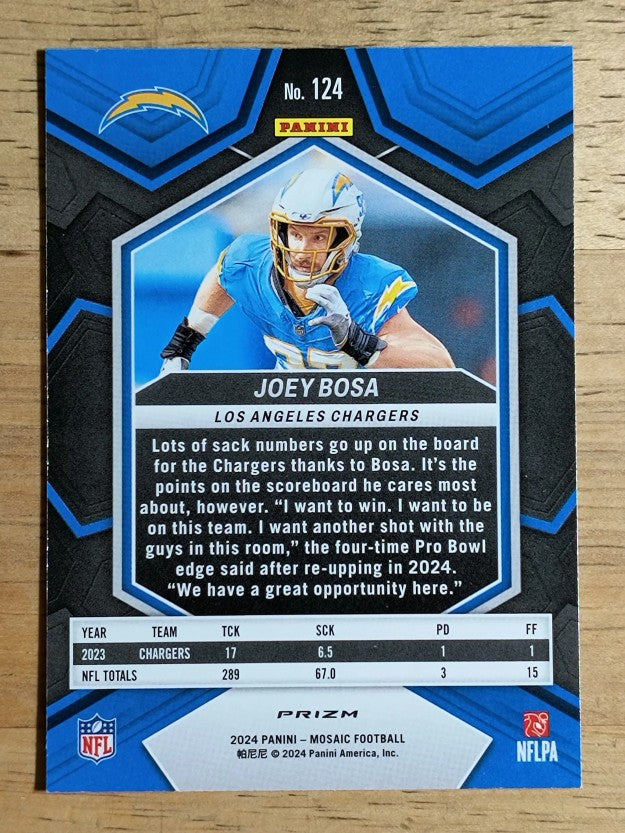 2024 Panini Mosaic Mosaic #124 Joey Bosa