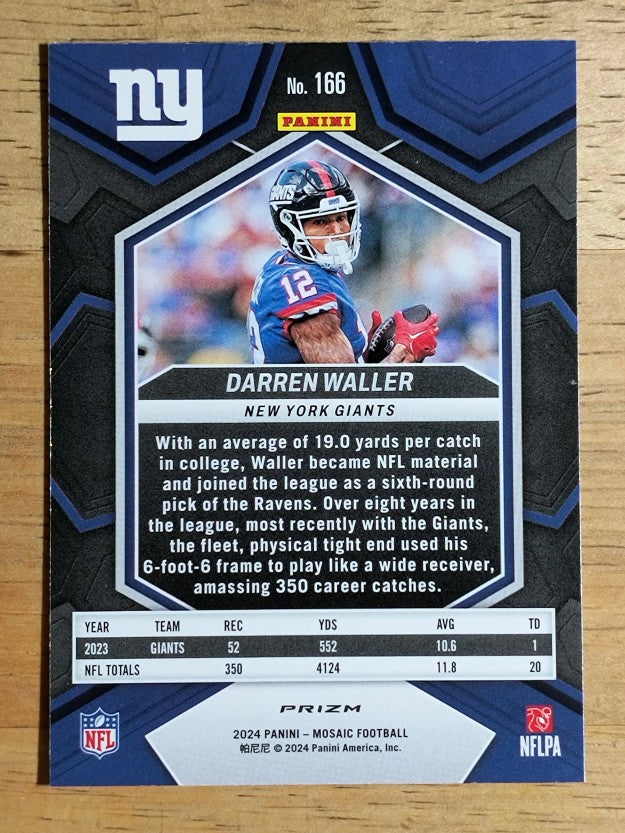 2024 Panini Mosaic Mosaic #166 Darren Waller