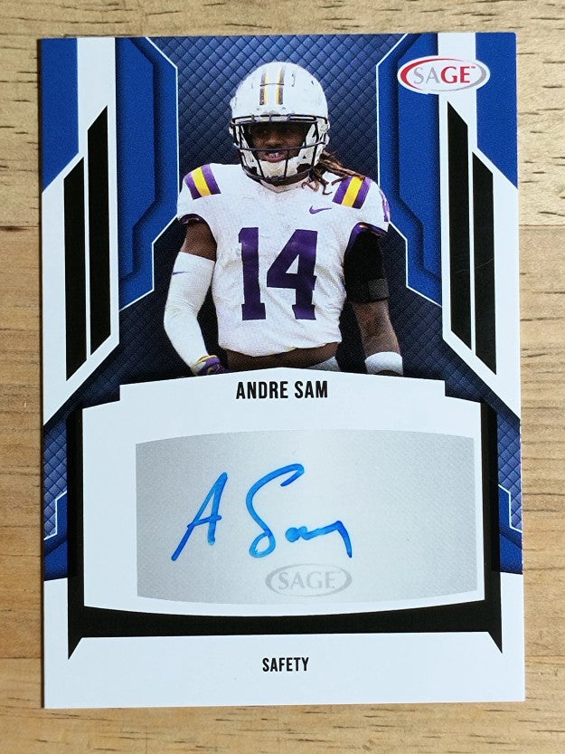 2024 SAGE HIT Autographs Black #AAS Andre Sam