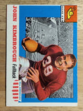 1955 Topps All American #2 John Kimbrough RC (VGEX)