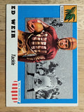 1955 Topps All American #3 Ed Weir RC (EX)