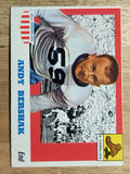 1955 Topps All American #7 Andy Bershak RC (EX)