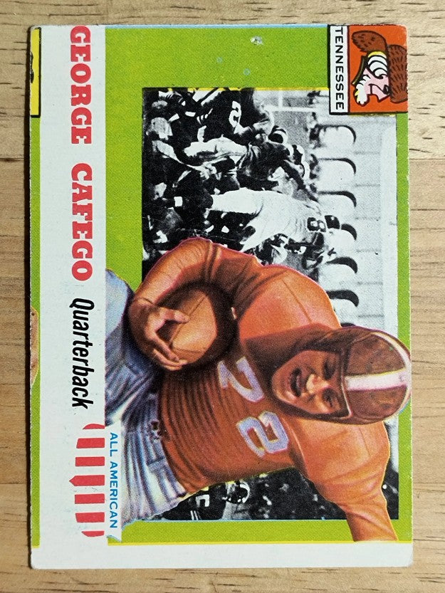 1955 Topps All American #8 George Cafego RC (VG)