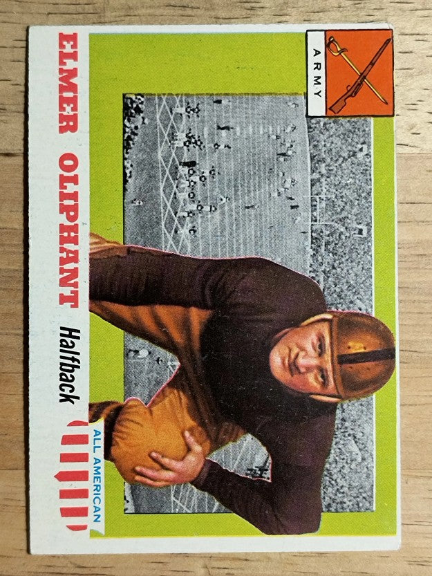 1955 Topps All American #45 Elmer Oliphant RC (VGEX)