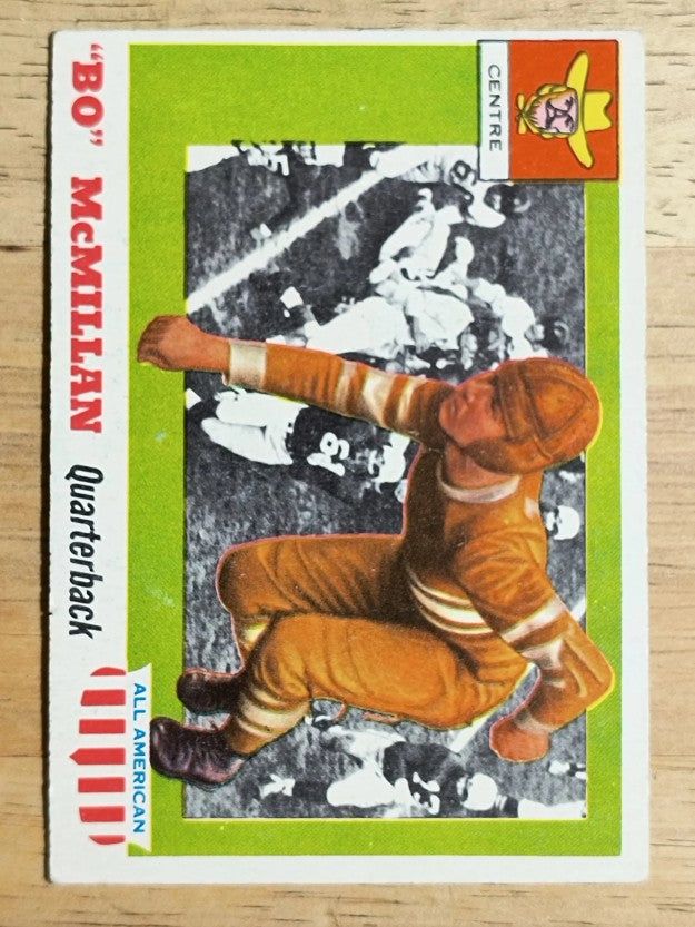 1955 Topps All American #47 Bo McMillin RC (EX)