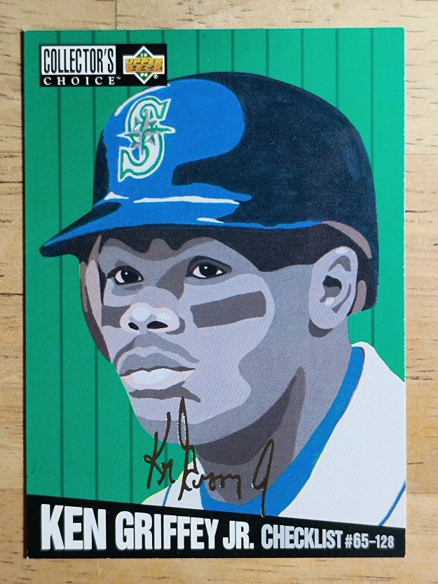 1994 Collector's Choice Silver Signature #317 Ken Griffey Jr. CL