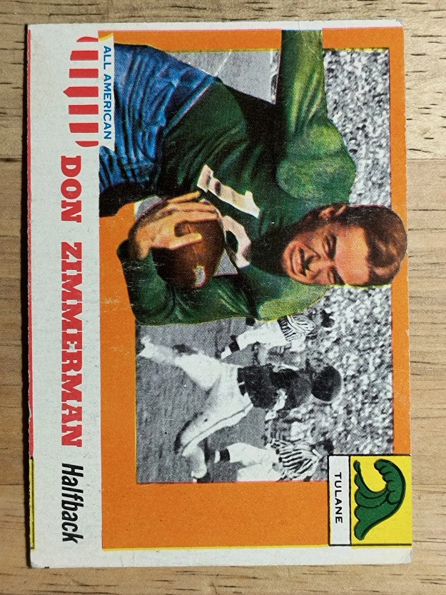 1955 Topps All American #49 Don Gordon Zimmerman RC (VG)