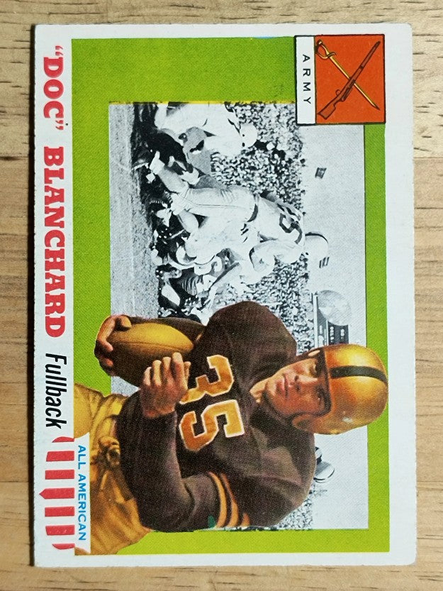 1955 Topps All American #59 Doc Blanchard RC (EX)