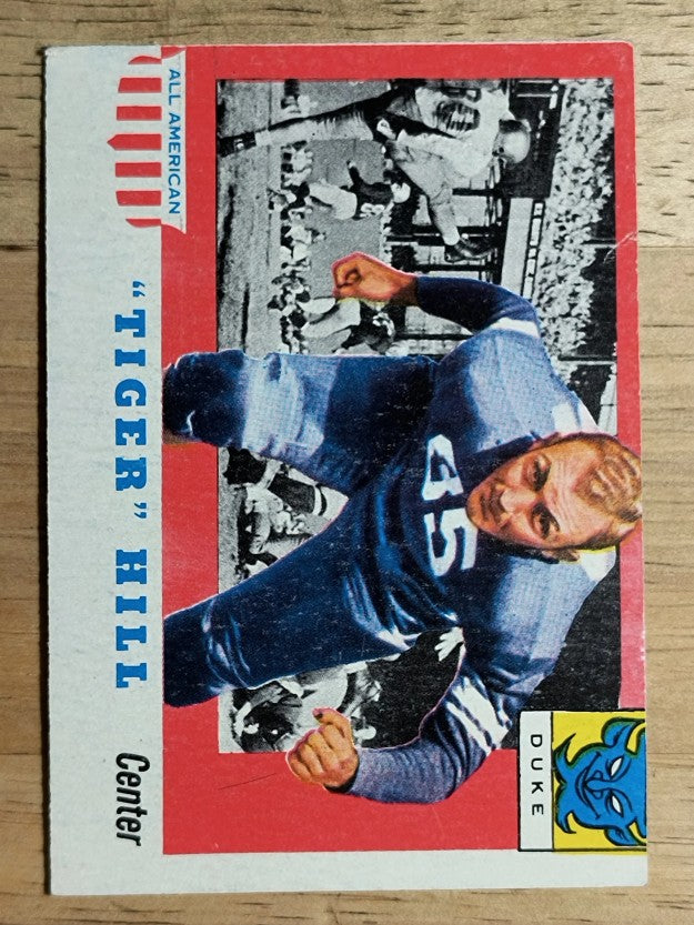 1955 Topps All American #60 Dan Hill RC (VG)