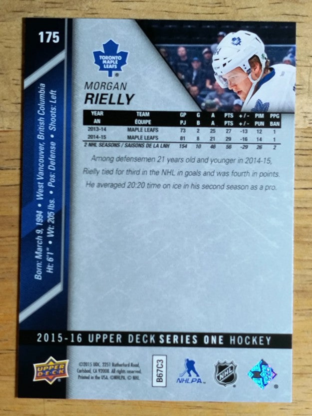 2015-16 Upper Deck #175 Morgan Rielly