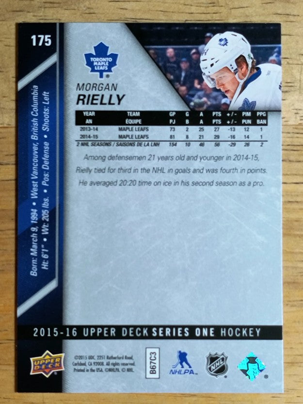 2015-16 Upper Deck #175 Morgan Rielly