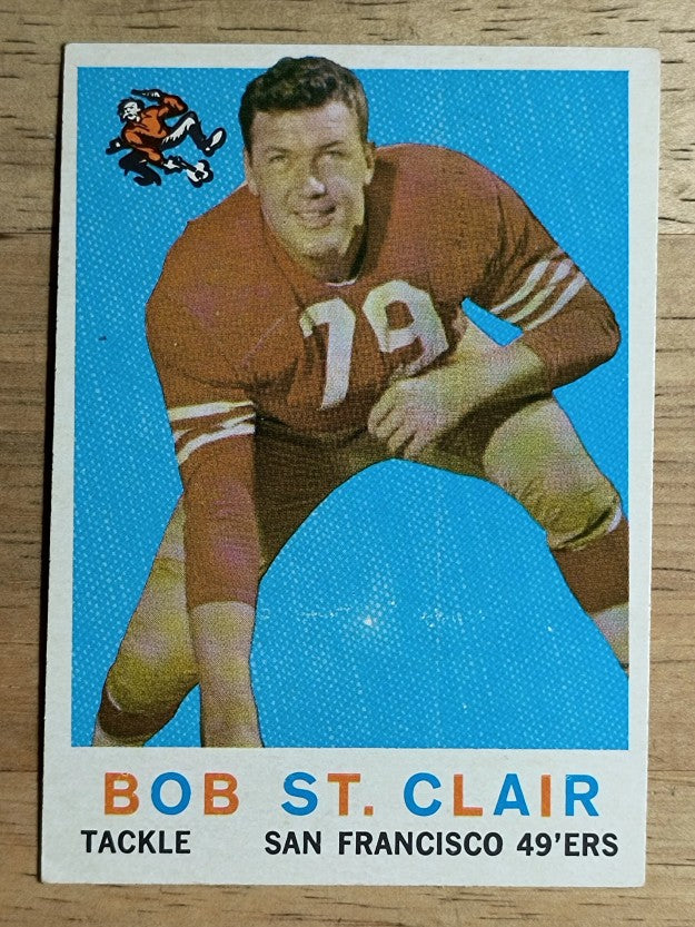 1959 Topps #58 Bob St.Clair (EX)