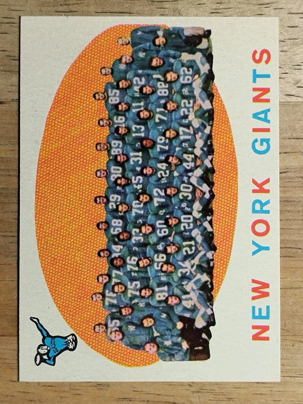 1959 Topps #133 New York Giants CL (NMMT)