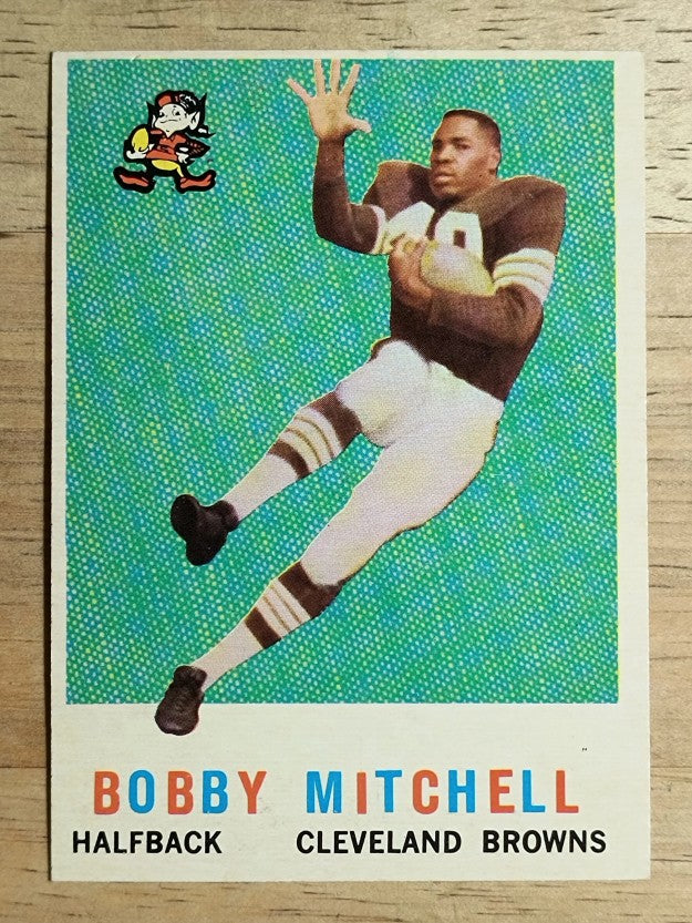 1959 Topps #140 Bobby Mitchell RC (EX)
