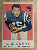 1959 Topps #163 L.G. Dupre (VGEX)