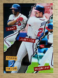 1994 Stadium Club #111 Ron Gant/David Justice/Fred McGriff