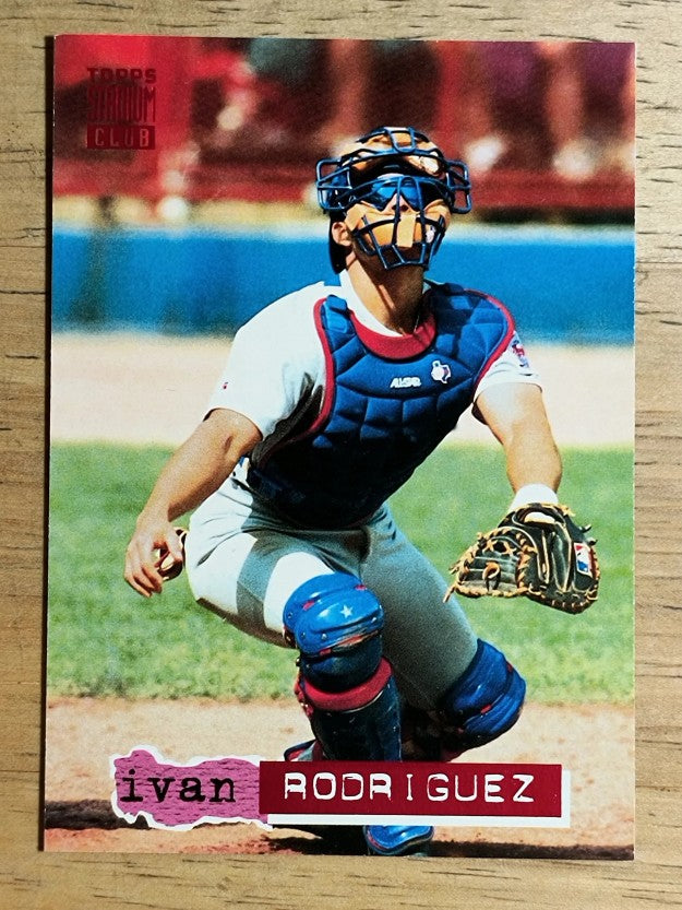 1994 Stadium Club #116 Ivan Rodriguez