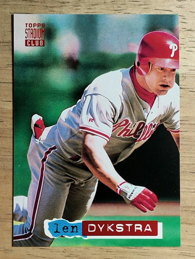 1994 Stadium Club #165 Len Dykstra