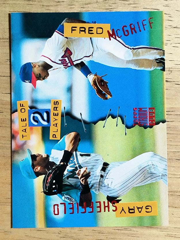 1994 Stadium Club #180 Fred McGriff/Gary Sheffield