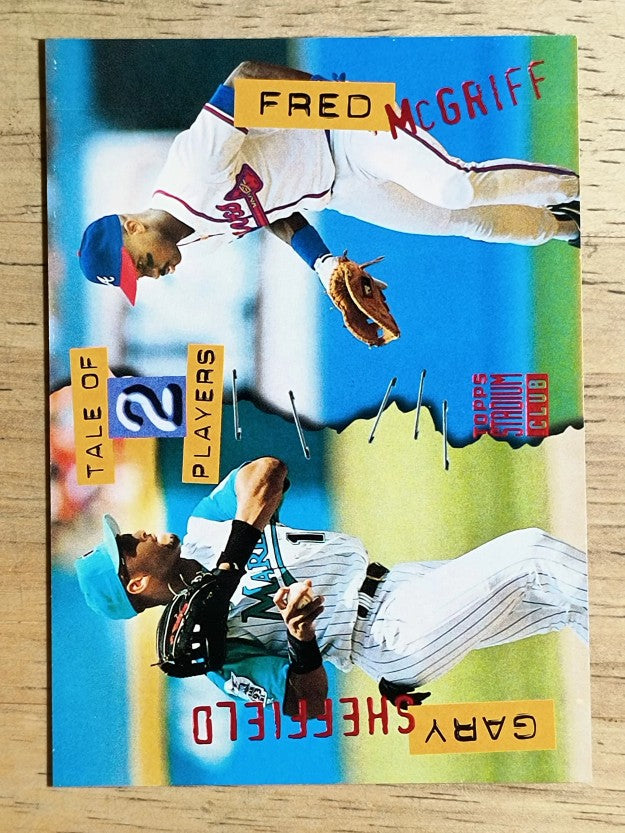 1994 Stadium Club #180 Fred McGriff/Gary Sheffield