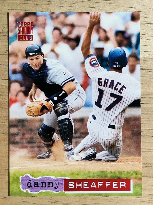 1994 Stadium Club #185 Danny Sheaffer