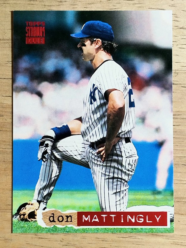 1994 Stadium Club #195 Don Mattingly