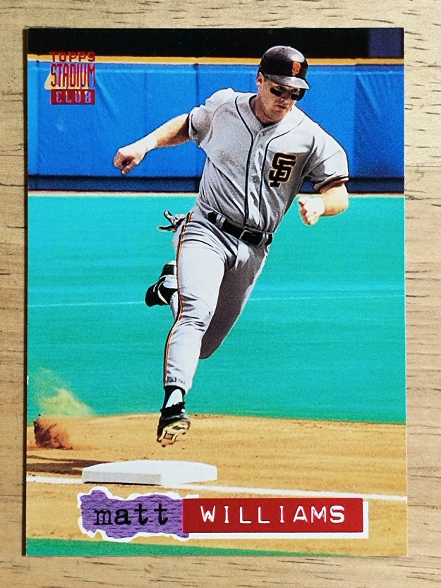 1994 Stadium Club #419 Matt Williams